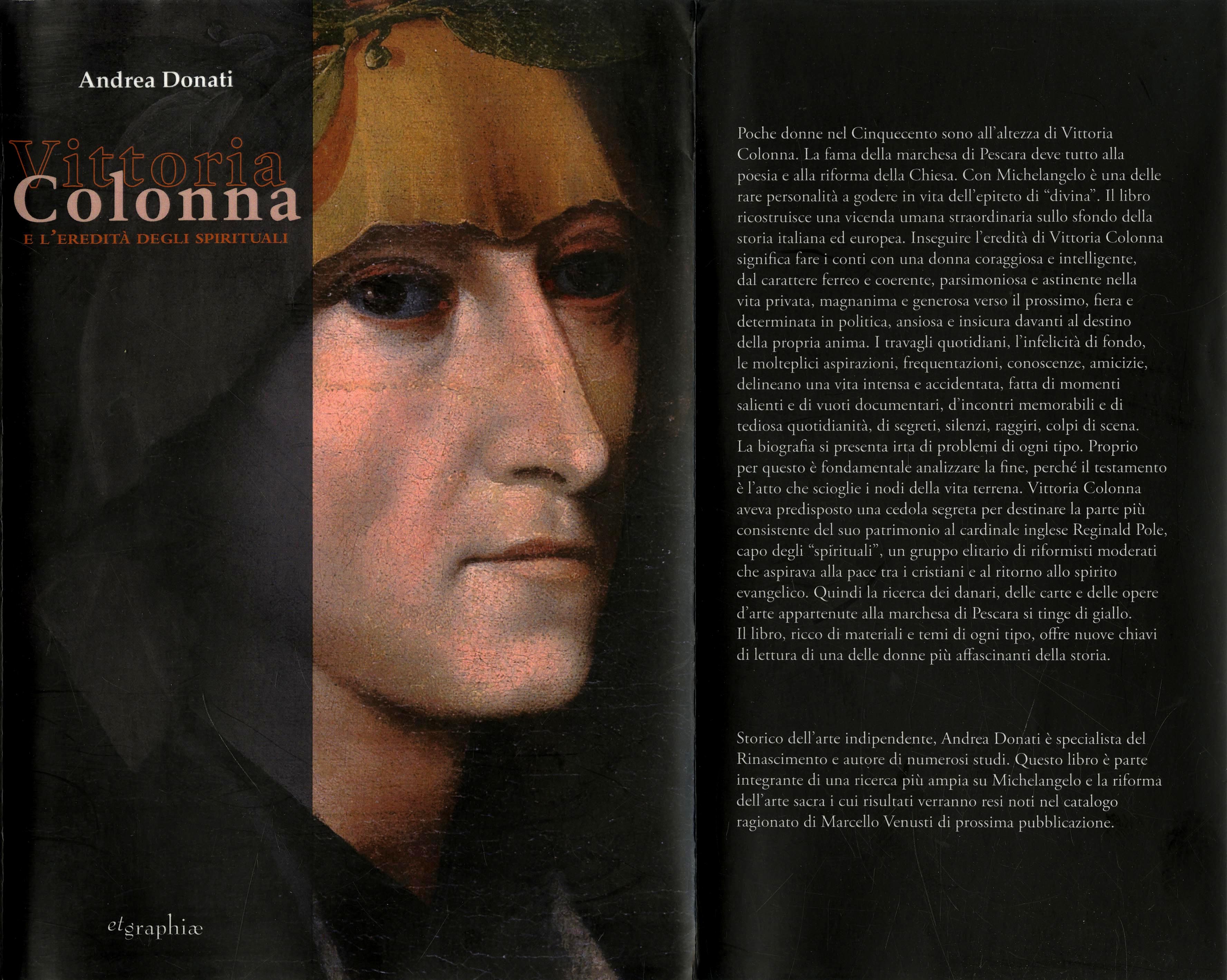 Presentazione del volume di Andrea Donati, Vittoria Colonna e l'eredità degli spirituali